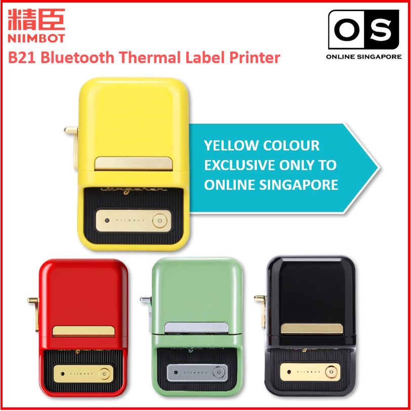 Niimbot B21 Wireless Bluetooth Thermal Label Printer